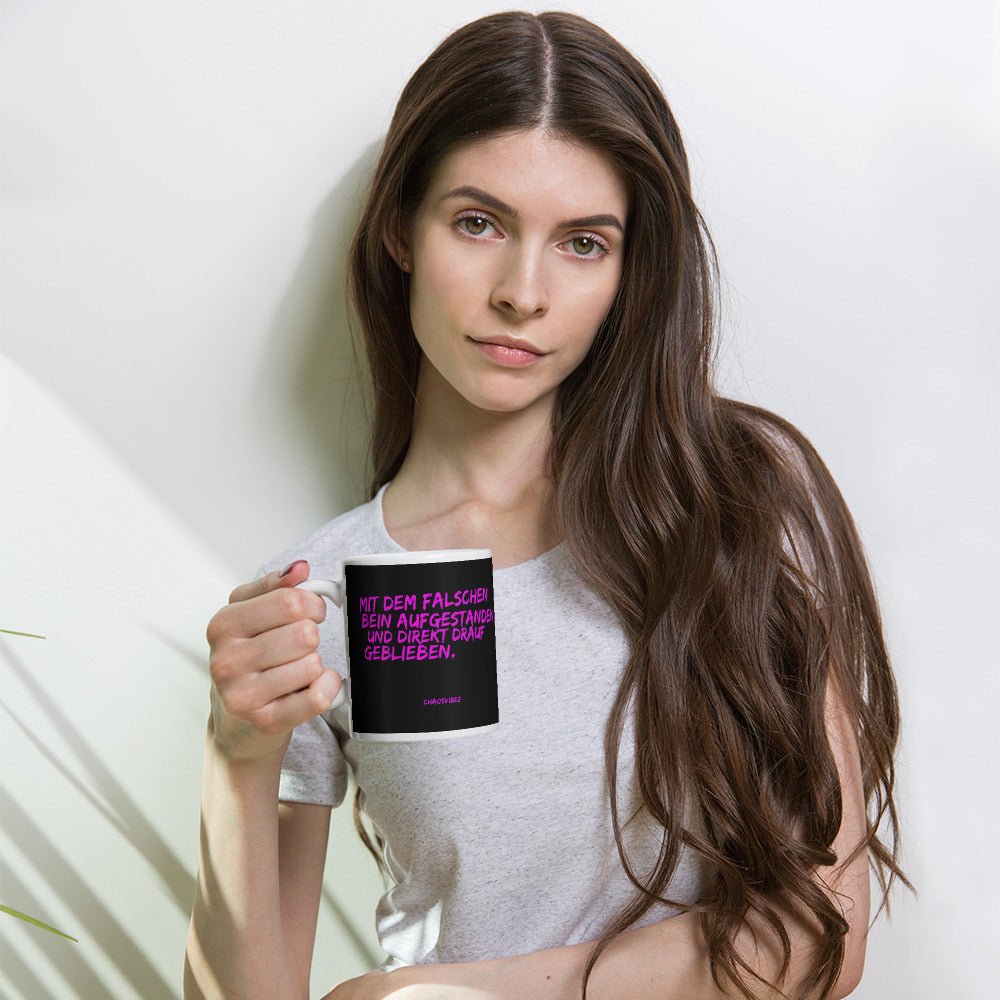 Statement Tasse Direkt drauf bleiben - Chaosvibez
