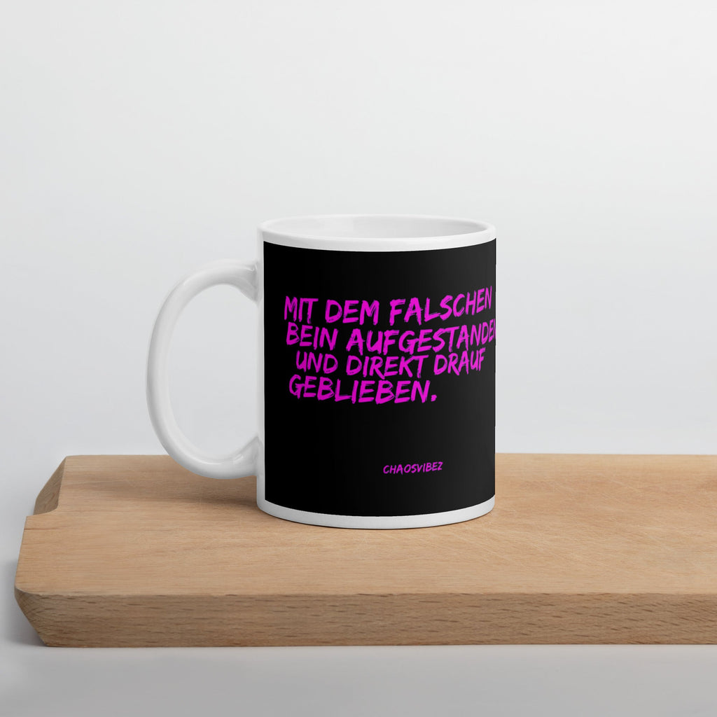 Statement Tasse Direkt drauf bleiben - Chaosvibez