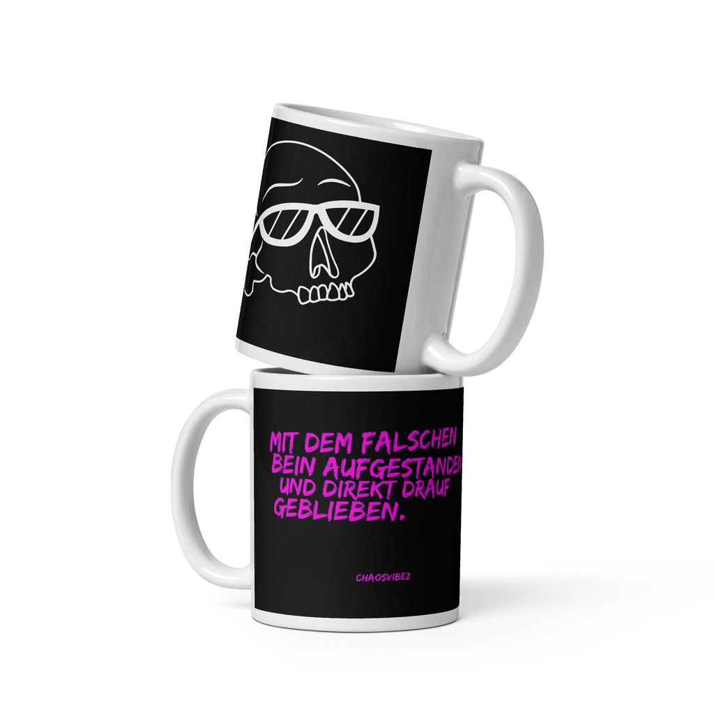 Statement Tasse Direkt drauf bleiben - Chaosvibez